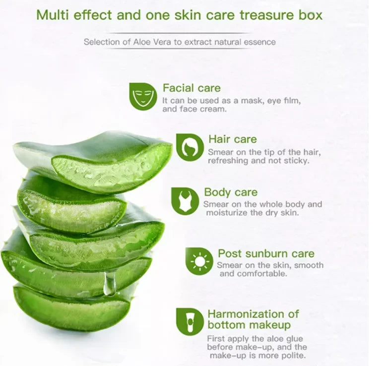 Aloe Vera Soothing Gel 300ml Hydrating Face & Body Moisturizer