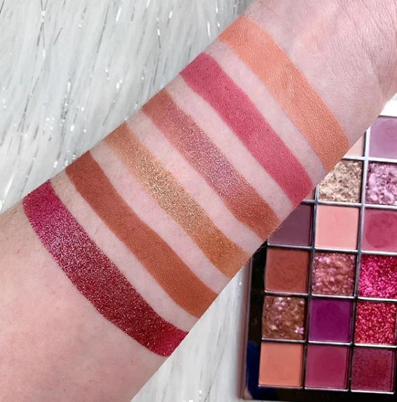 18-color nude pink vegan eyeshadow palette