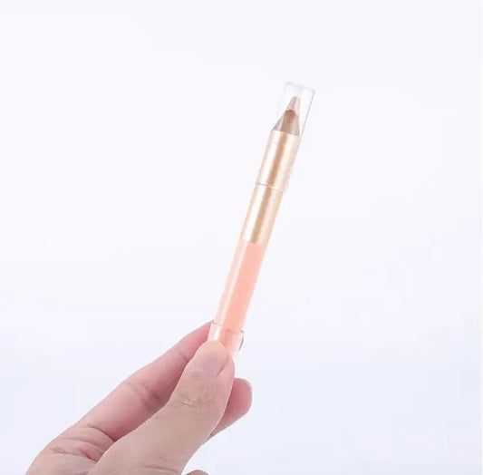 cosmetics highlighter concealer pencil waterproof eyebrow highlight pen double headed highlighter concealer pencil