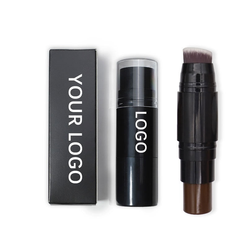 matte full coverage concealer stick 2 in 1 contour concealer stick with brush concealer foundation stick