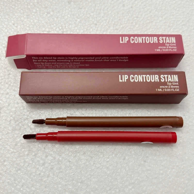 8 colors high pigmentation waterproof long-lasting matte vegan lipliner pencil