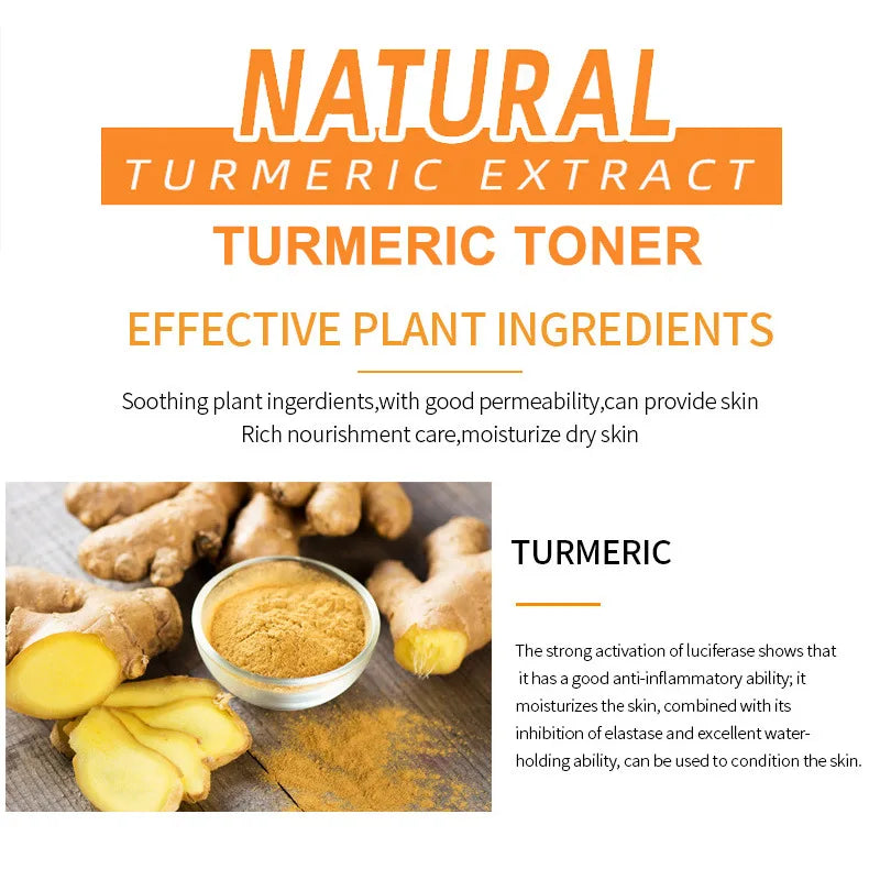 turmeric face toner remover skin care soothes dryness tumeric face toner