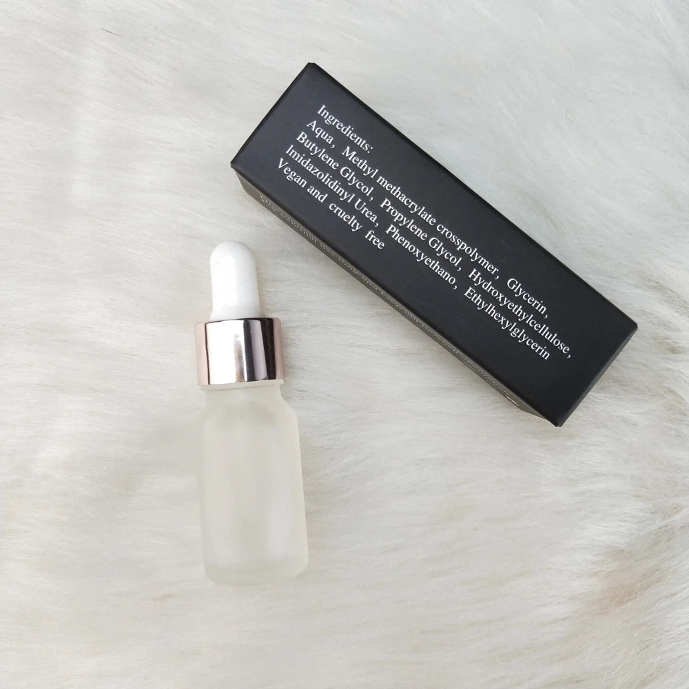 Clear vegan eyeshadow glue base primer