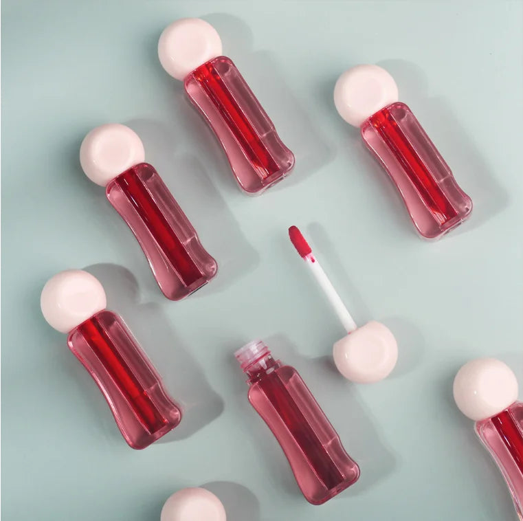 jelly lip tint lips cheeks use fruit juice non-stick high pigment long-lasting lip stain