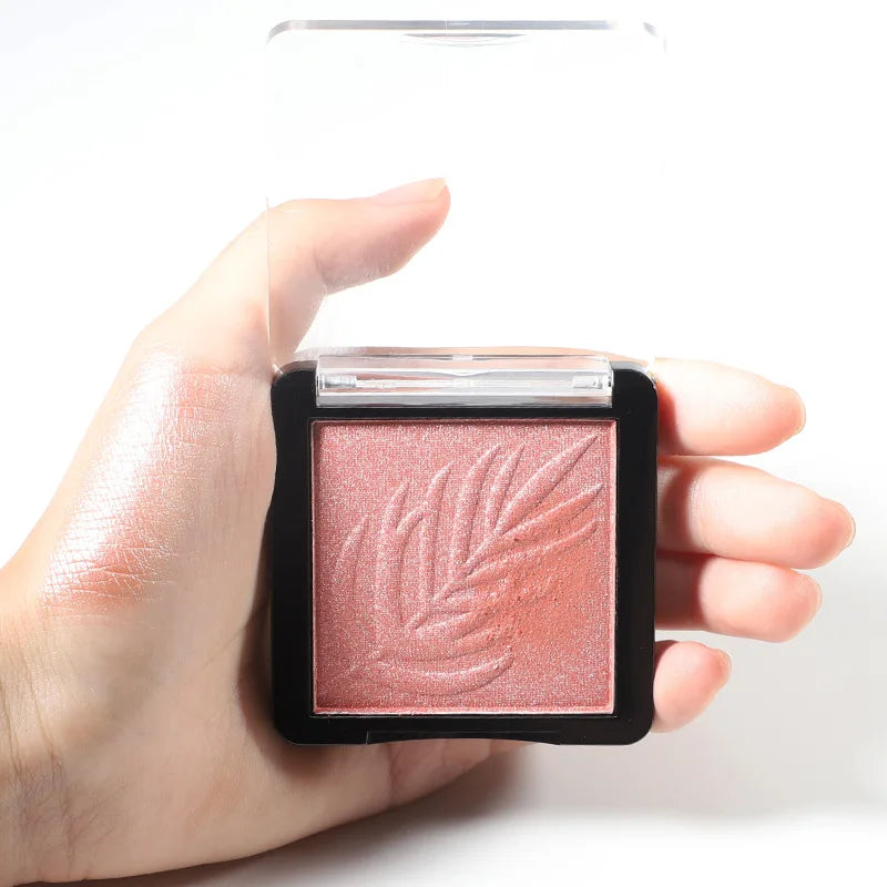 vegan glow pressed highlighter palette makeup high pigment single shimmer highlighter powder