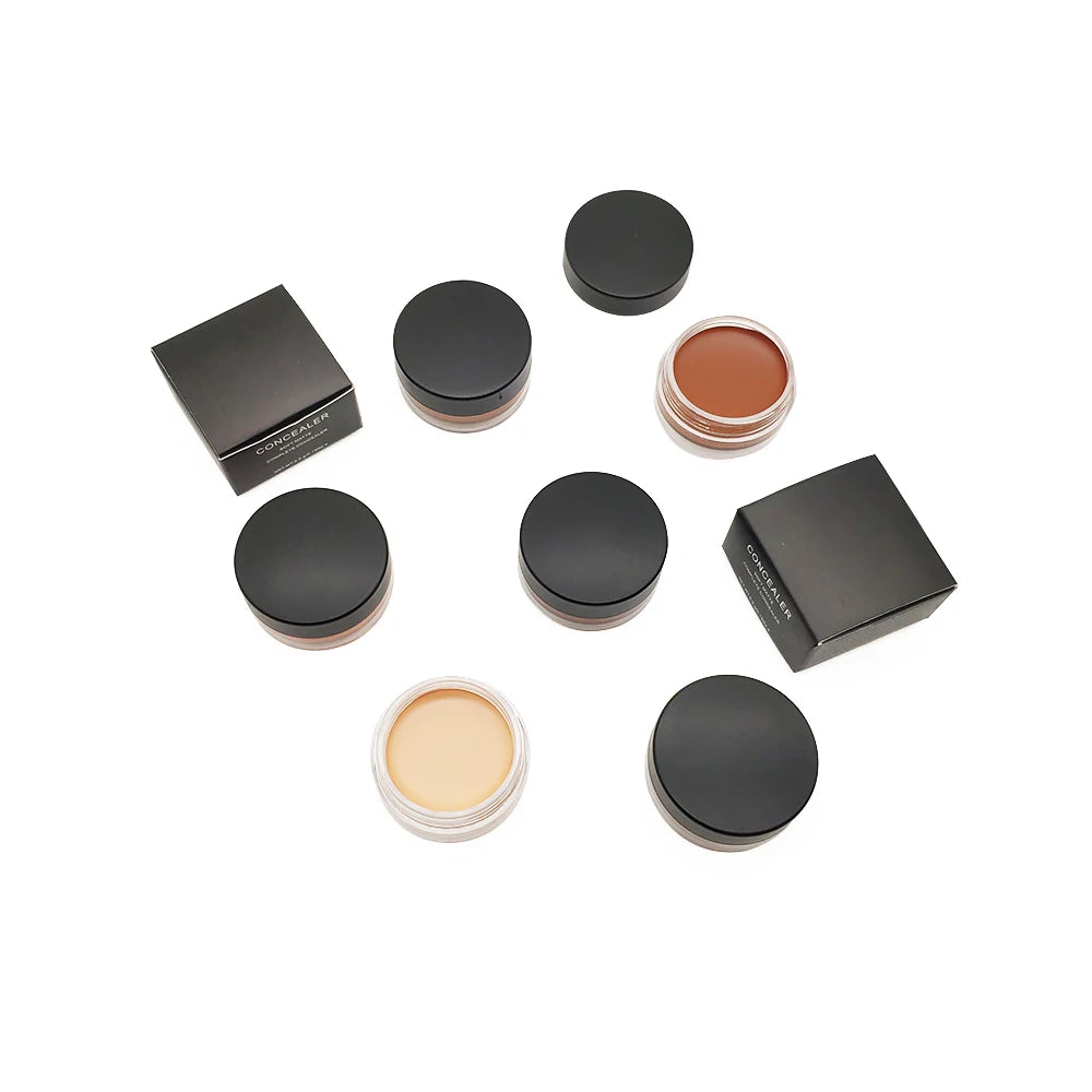 makeup foundation base single color concealer full coverage cream waterproof concealer