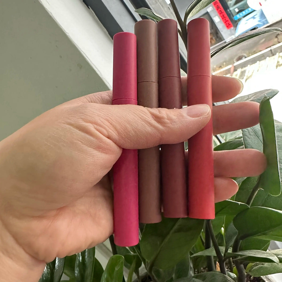 hot sale lip cosmetics 4 colors lip tint matte long lasting peel off lip gloss