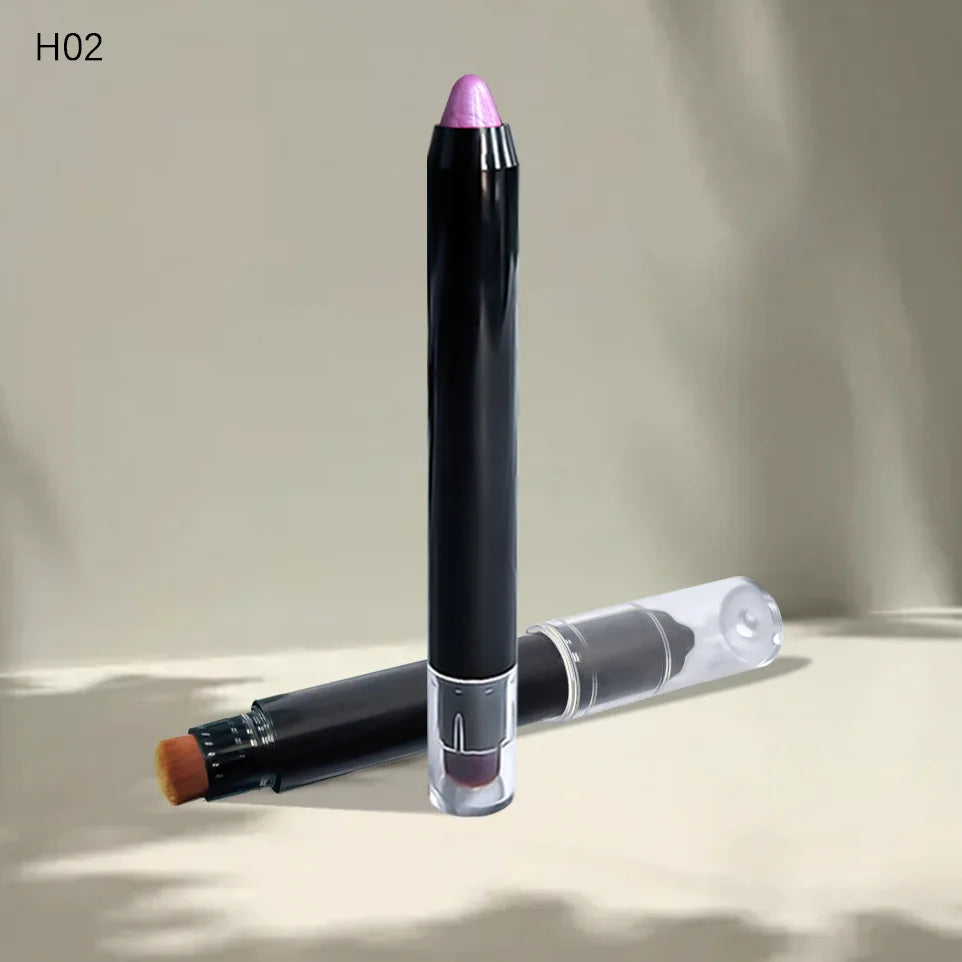 face makeup highly pigmented shimmer highlighter stick creamy highlighter pen for beauty