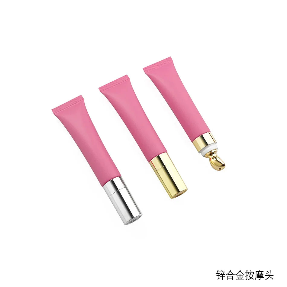 new 15ml empty eye cream lip scrub oil balm tube lipgloss containers soft plastic tube squeeze cosmetic packaging tube