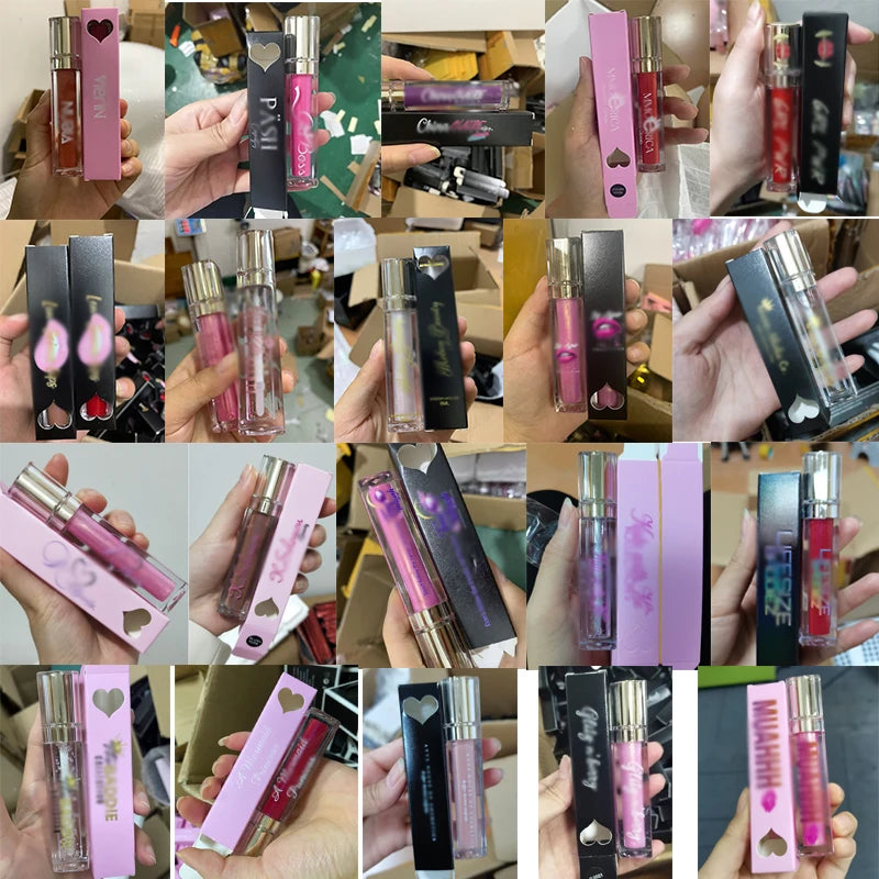 lip gloss empty tubes square unique empty gold luxury clear lip lipstick lip gloss tubes with packaging