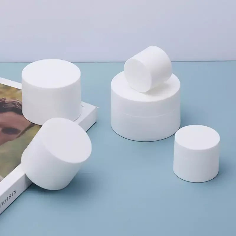 3g 5g 10g 15g 20g 30g 50g 100g 120g skin care cream lip balm matte jar black pet cosmetic plastic jar with plastic screw