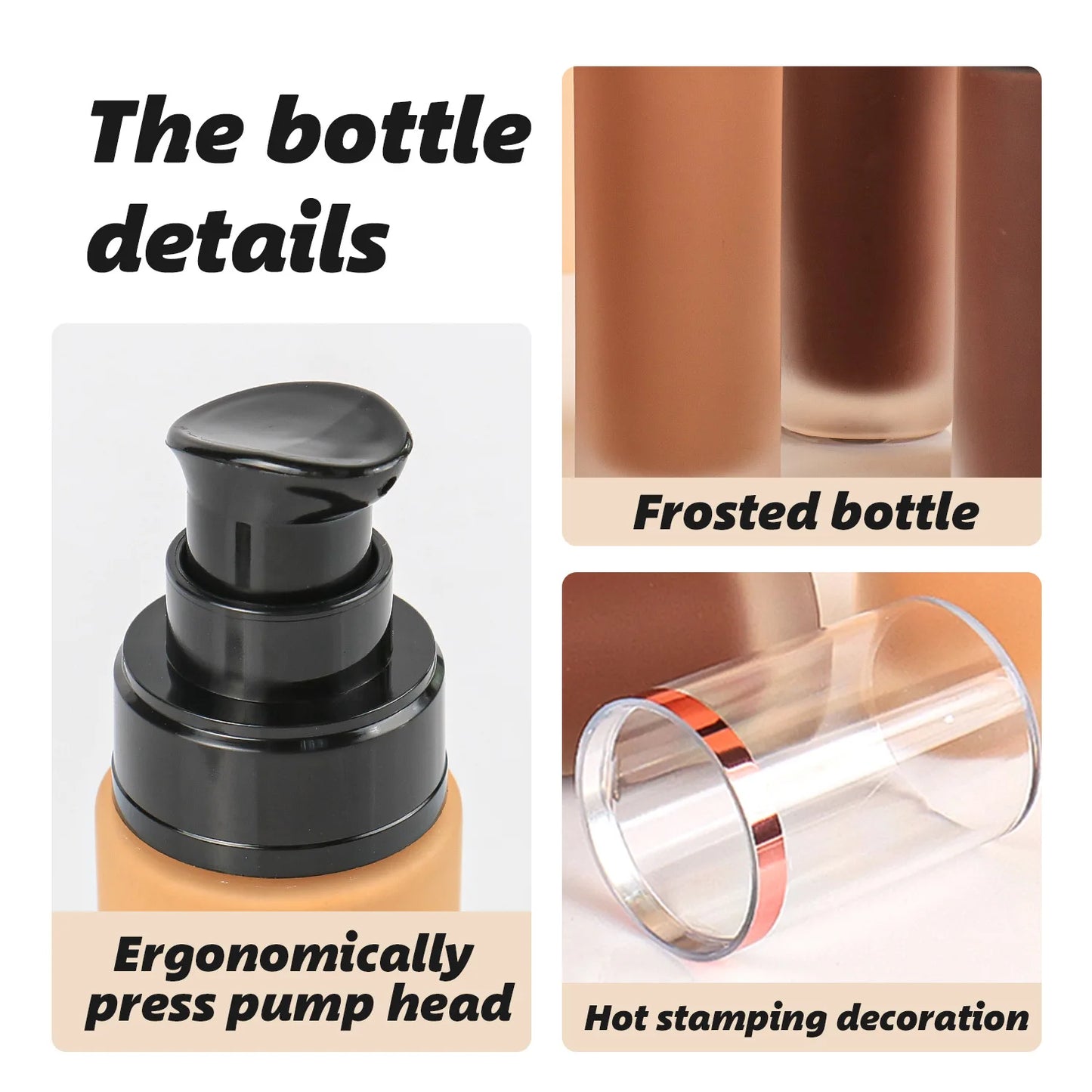 Full coverage liquid foundation in 30 ml