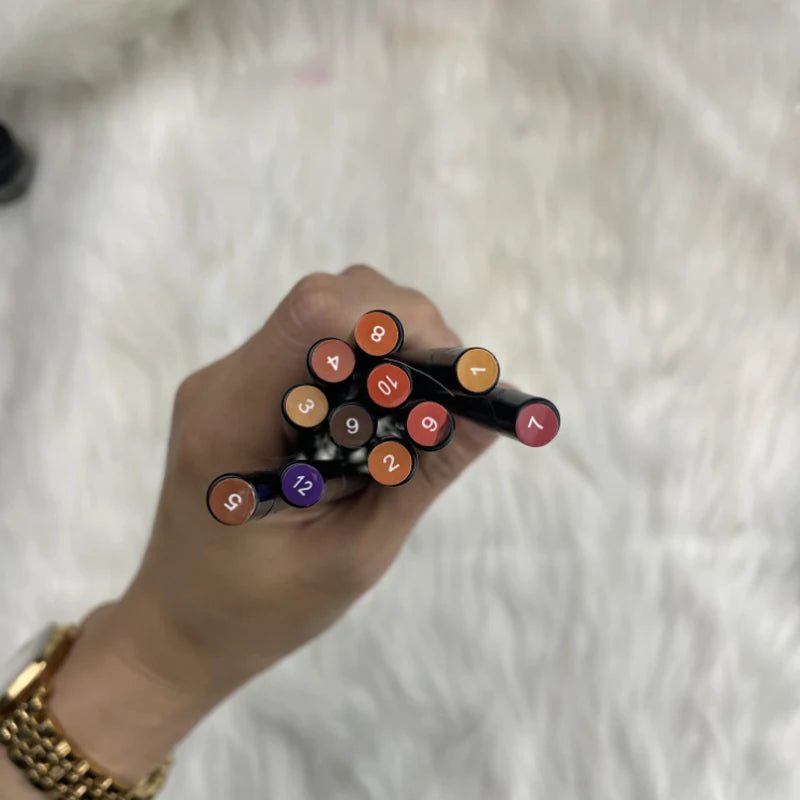 twist up lip liner hot sale long lasting blacktube high pigment lipliner pencil lip liner make up