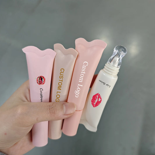 Empty 14 ml lip gloss squeeze tube