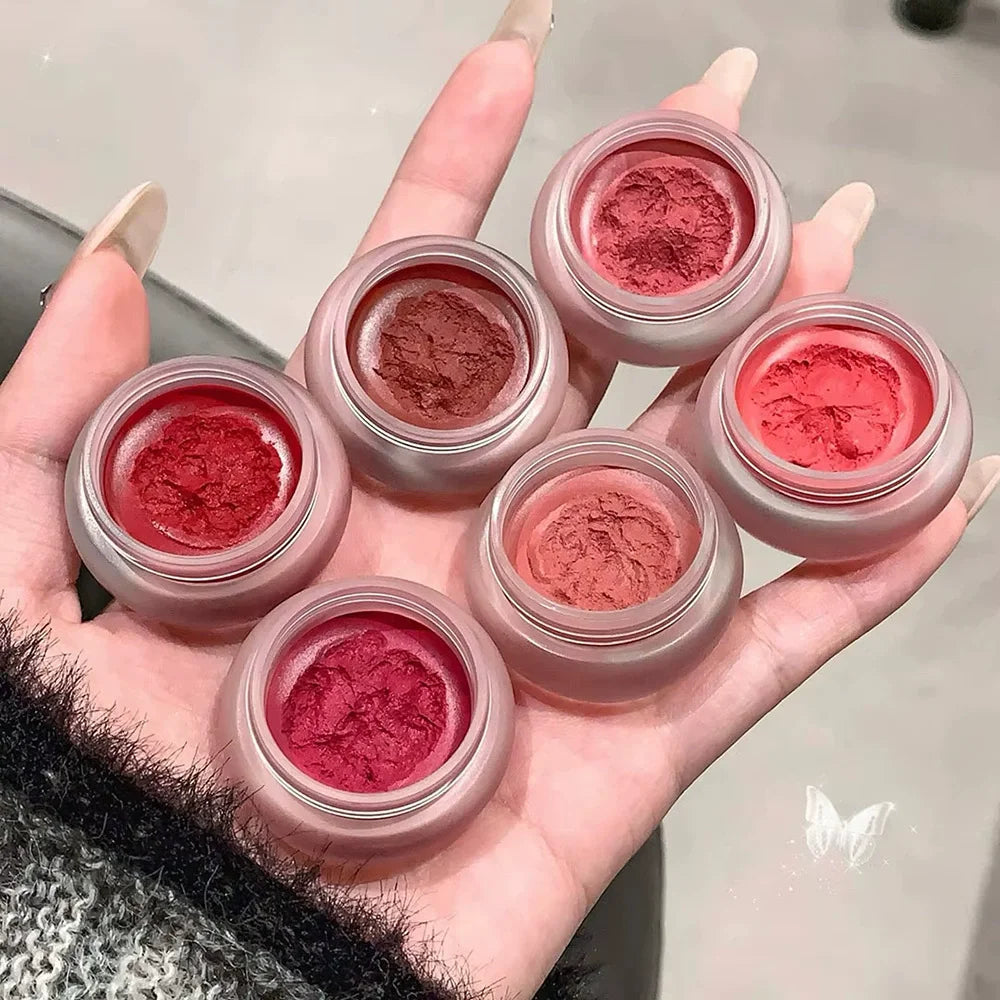 new arrival lip mud mousse velvet matte lipstick vegan creamy lipstick and cheek blush lip mud