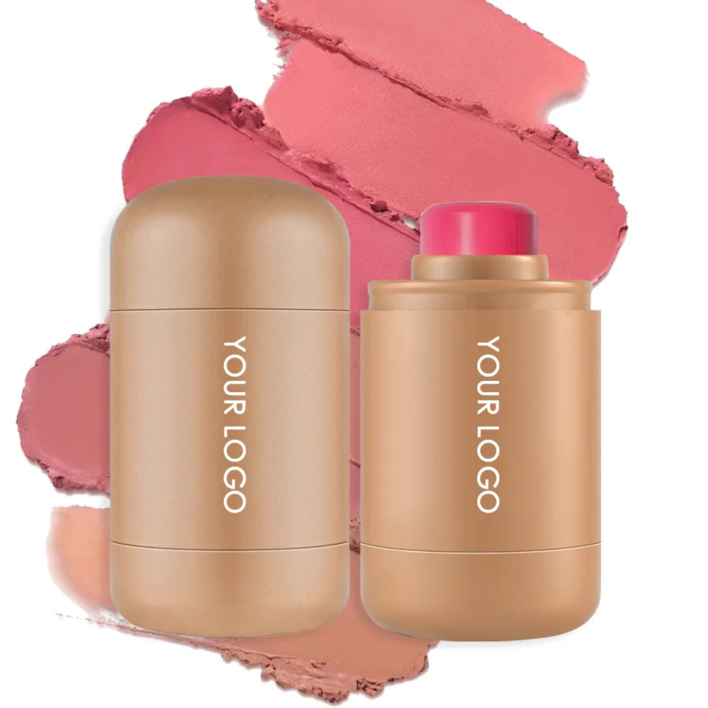 high pigment blusher makeup cream blush stick lip and cheek pocket blush