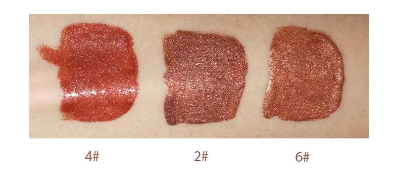 shiny gold tube vegan glossy lipgloss waterproof longlasting nude glitter lipgloss