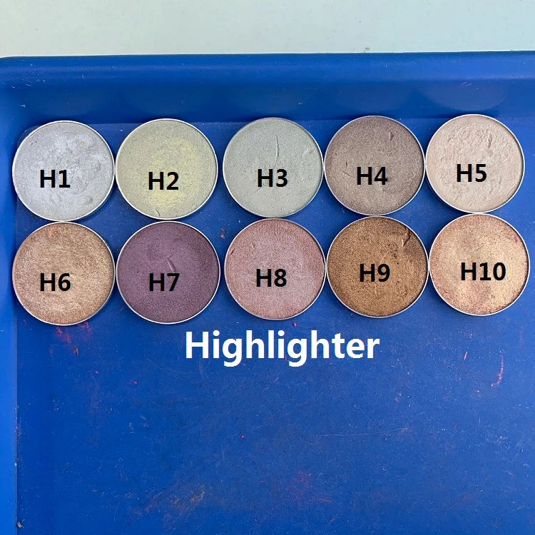 pick your colors and palette makeup brand bronzer illuminator glow foundation contour highlighter blush palette