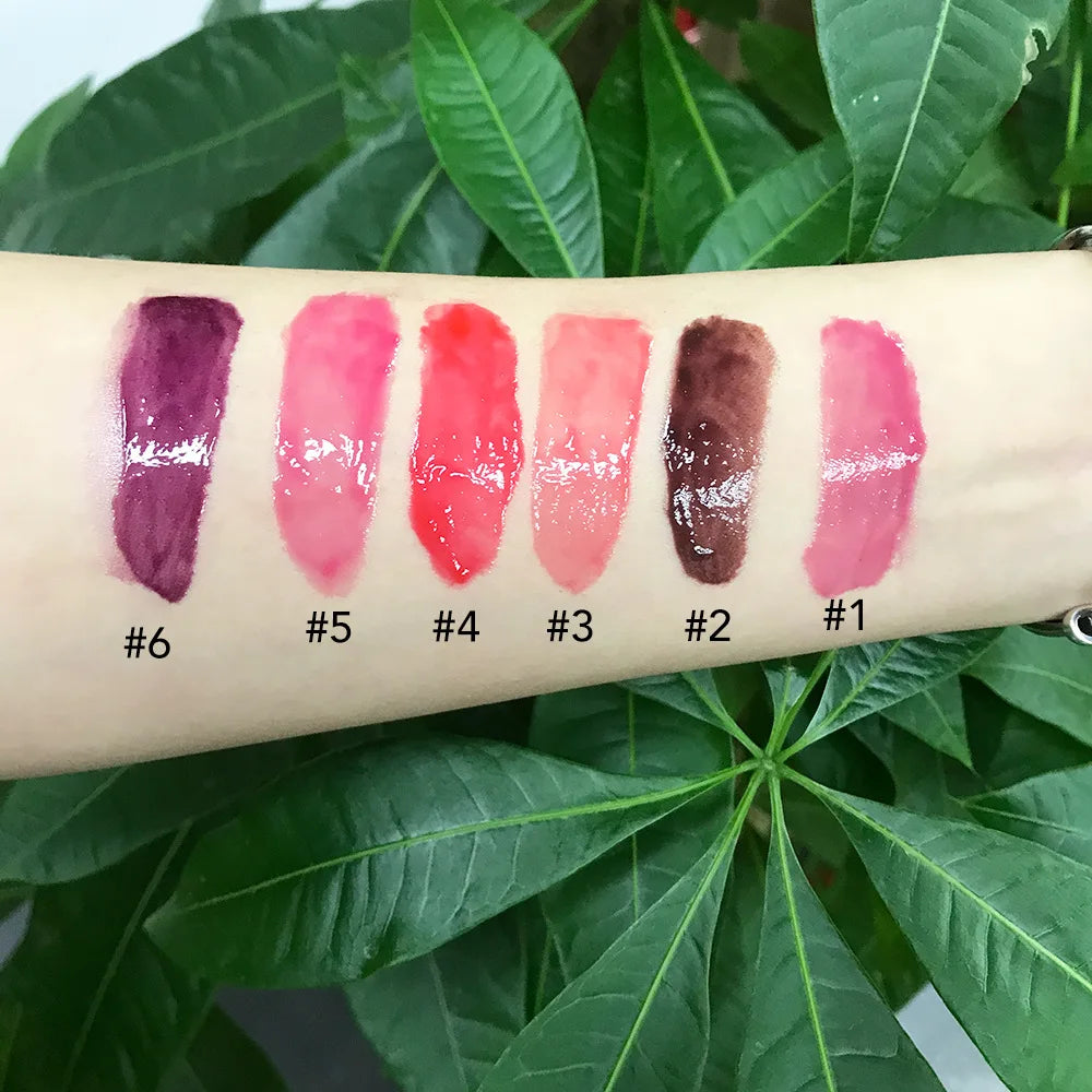 6 colors twist up hydrating lip essence balm moisturizing lipstick