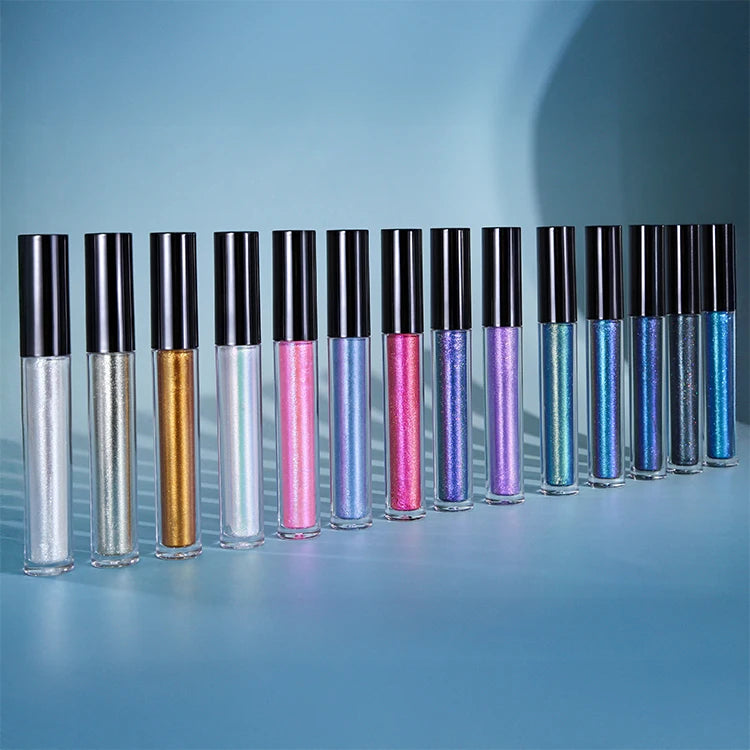 14 colors waterproof glitter mascara cruelty free makeup oil free lengthening chameleon mascara
