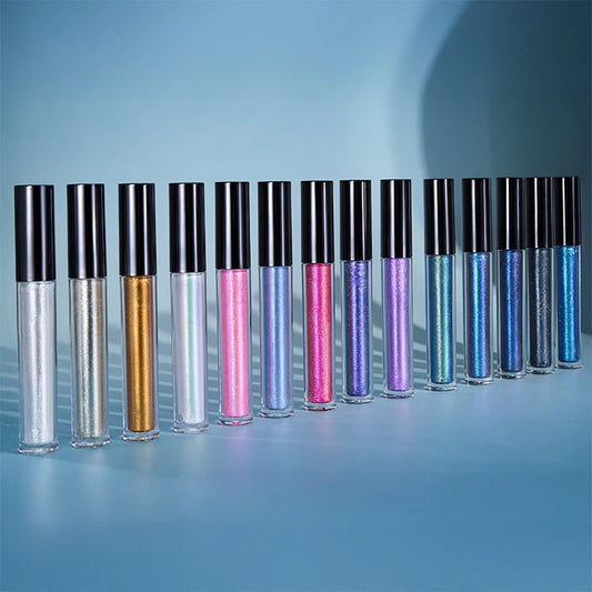 14 colors waterproof glitter mascara cruelty free makeup oil free lengthening chameleon mascara
