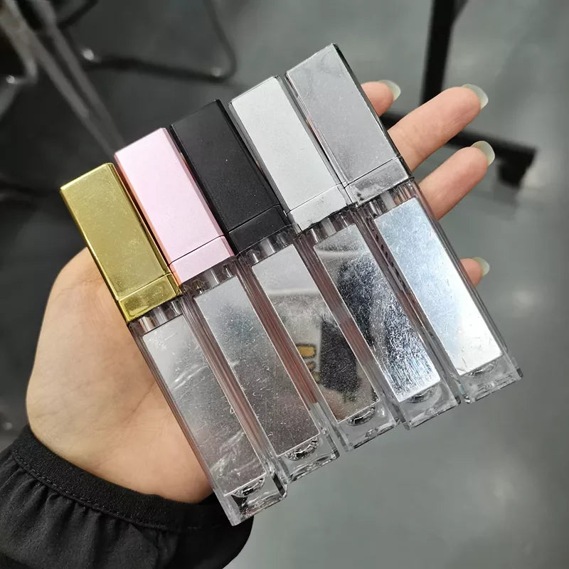 diy choose your own liked lip gloss matte liquid lipstick and lip oil to filled in the led lip gloss empty tube
