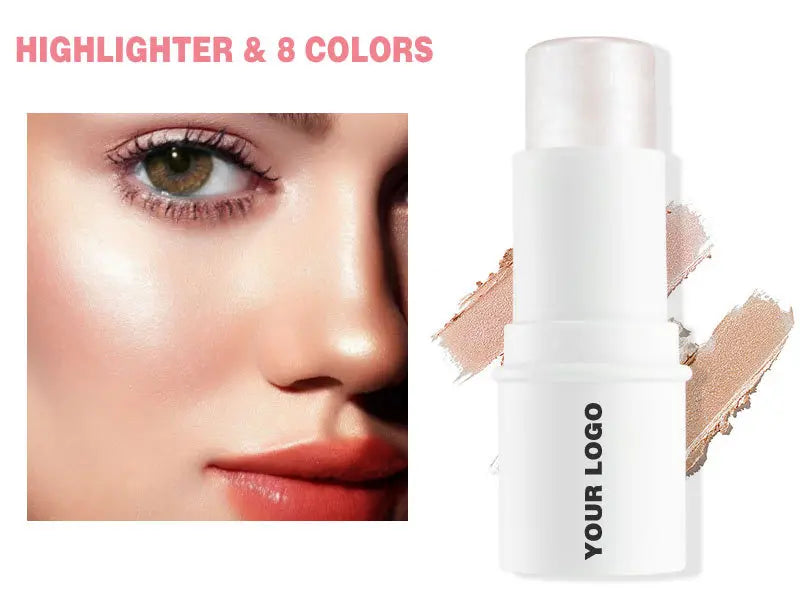 your own waterproof contour makeup pink blusher highlight bronzer cream blush highlighter stick