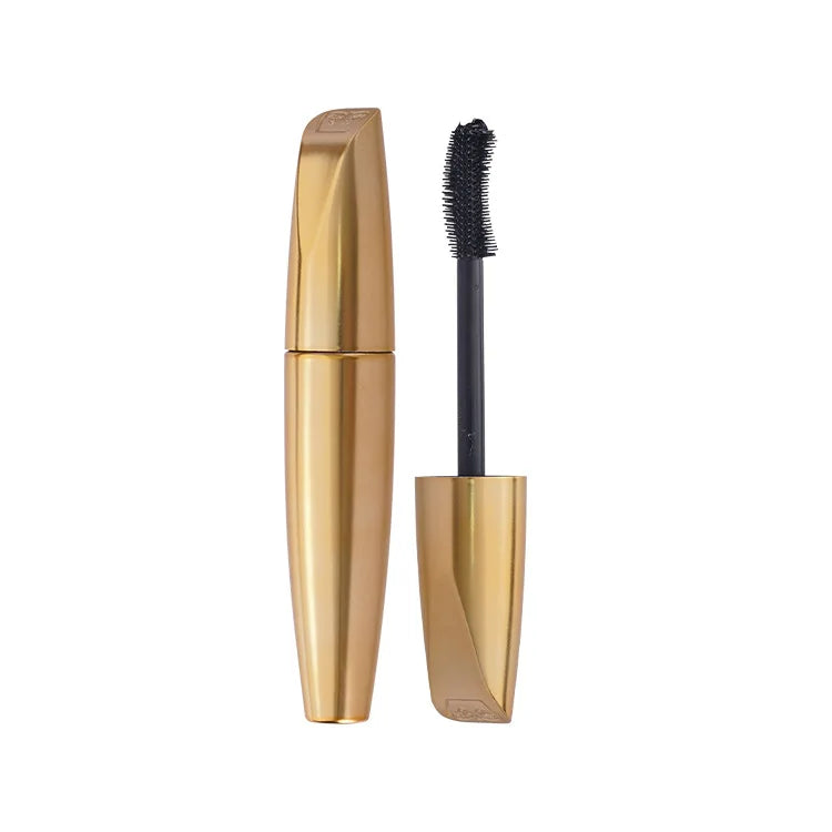makeup 4d fiber mascara gel black color blue organic mascara