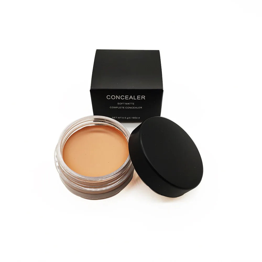 makeup foundation base single color concealer full coverage cream waterproof concealer