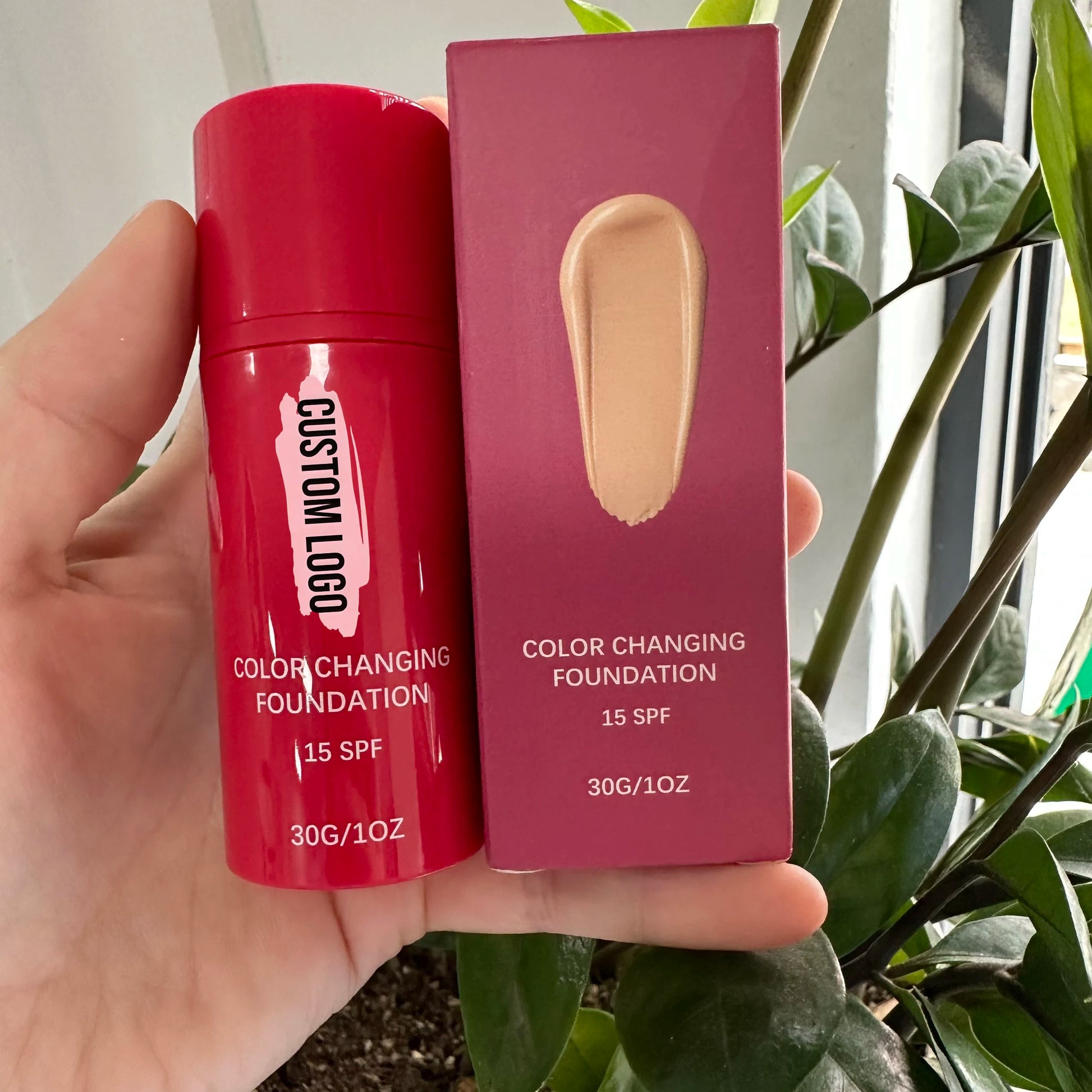 Full coverage waterproof liquid foundation