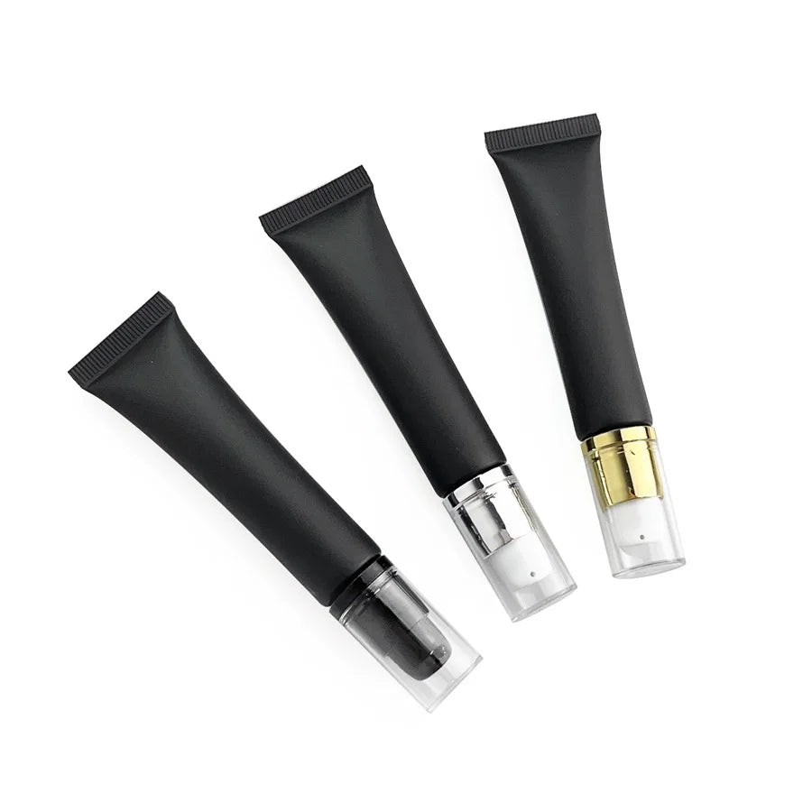 Empty soft squeeze tubes for cosmetics packaging