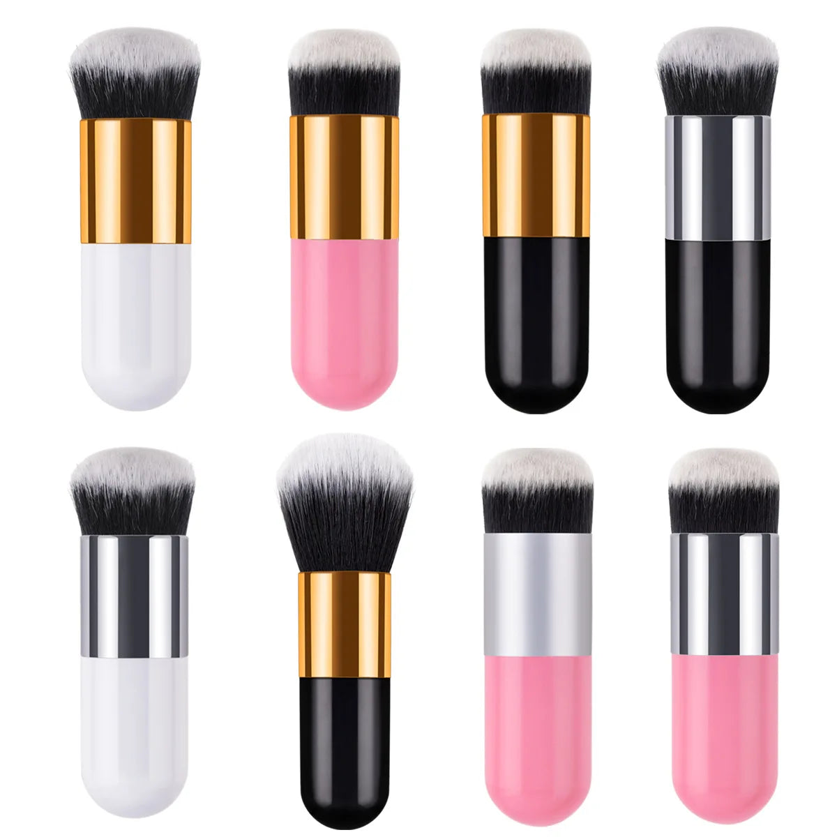 face brush flat top kabuki foundation makeup brush cosmetics brushes for beauty tools