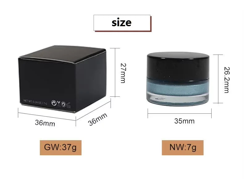 10 color cream gel eyeshadow
