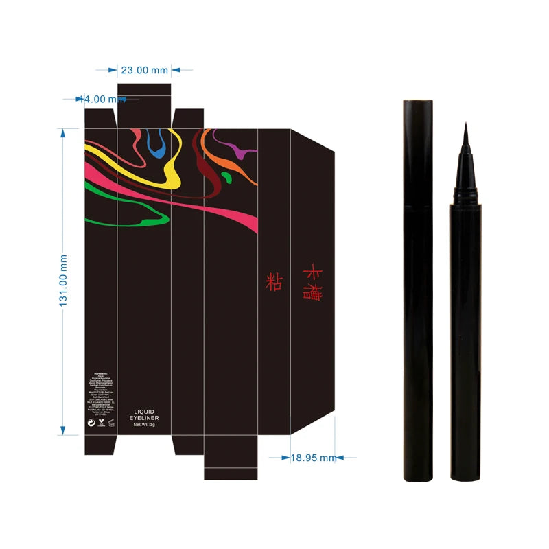 fast dry waterproof eyeliner long lasting black liquid eyeliner pencil