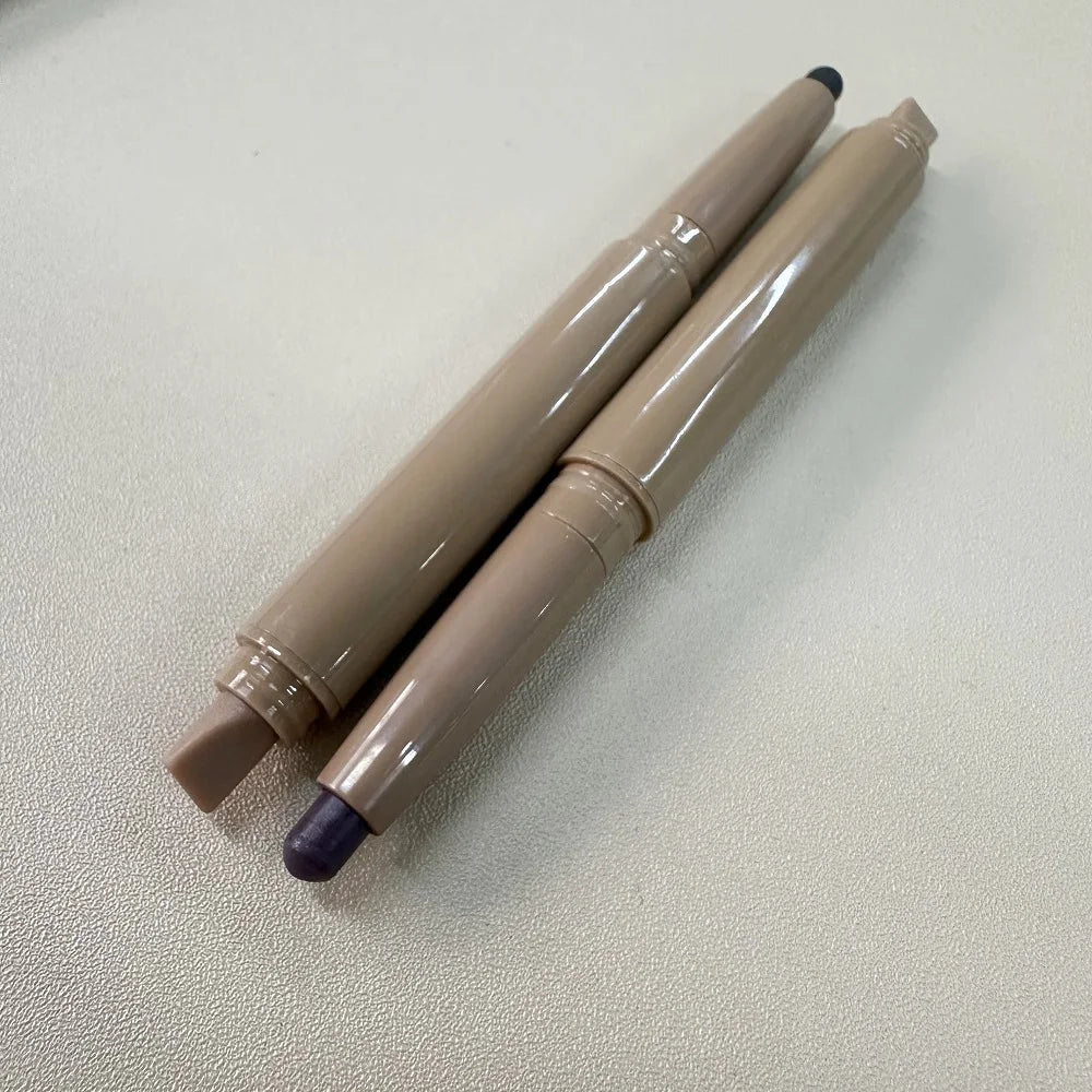 2-in-1 waterproof vegan lip liner pen and matte lipstick pencil