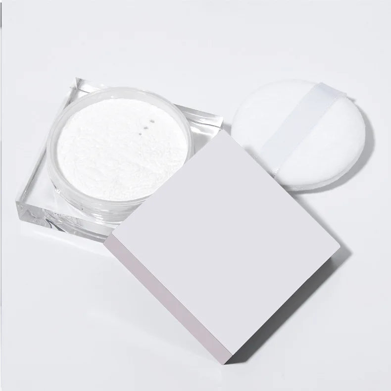 low moq face makeup setting powder waterproof oil control translucent banana loose setting powder