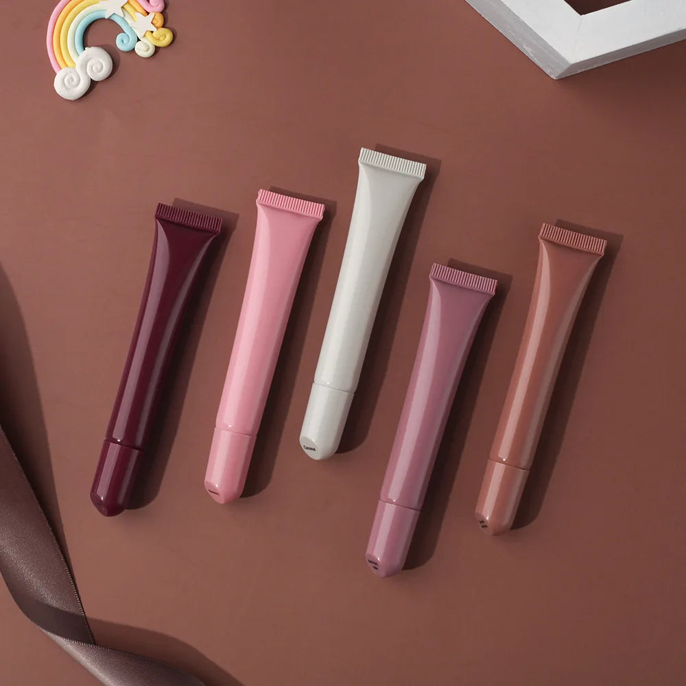 popular lip makeup 5 colors fruit flavors nourishment lip pomade hydrating moisturizing lip gloss