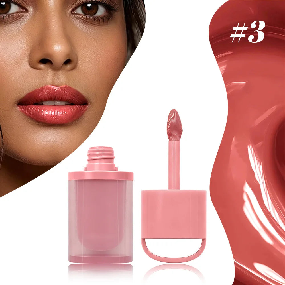 vegan cruelty free glossy mirror lipgloss non-sticky moisturizing hydrating lips lip gloss