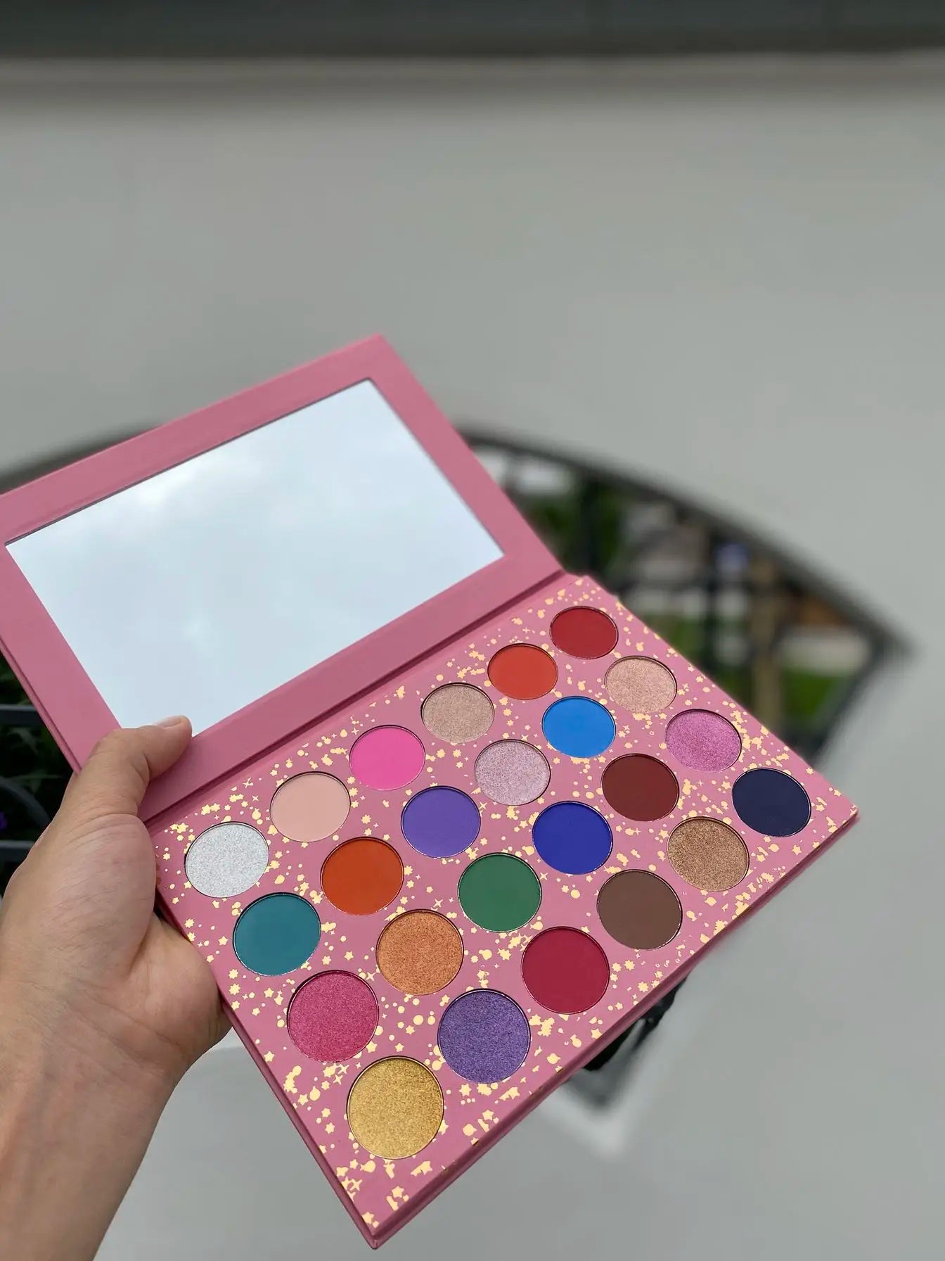 24-color vegan shimmer matte eyeshadow palette