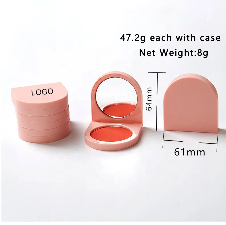 professional blush palette 8colors single matte blusher powder palette