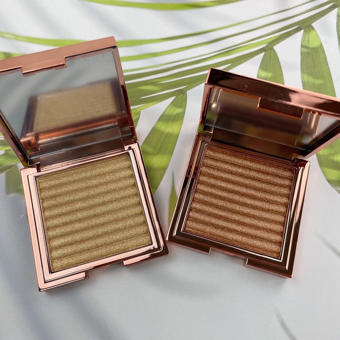 single shimmer highlighter palette bronzer face cosmetics highlighter makeup