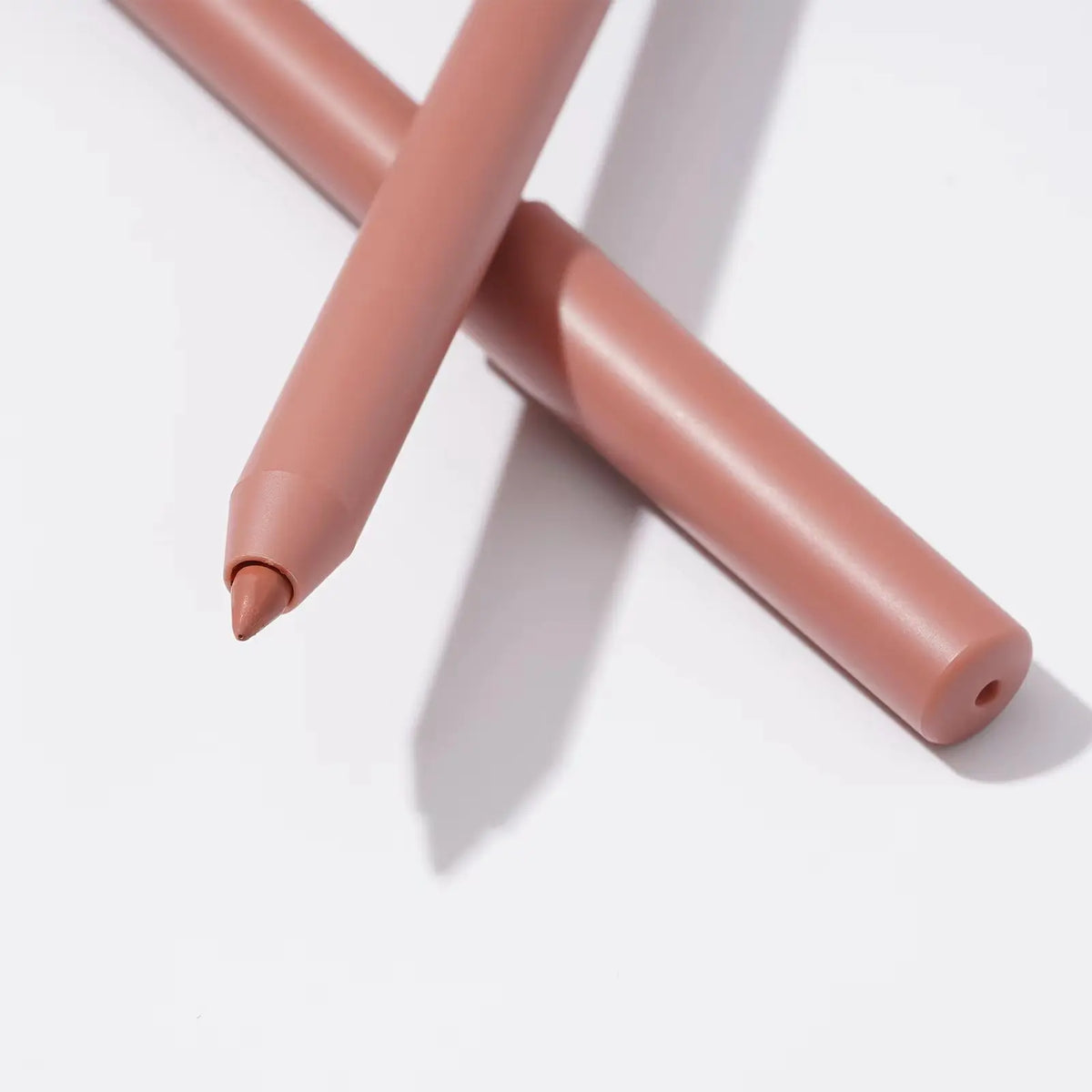 cosmetic nude 8 colors creamy lipliner waterproof long lasting lip liner pencil with sharpener