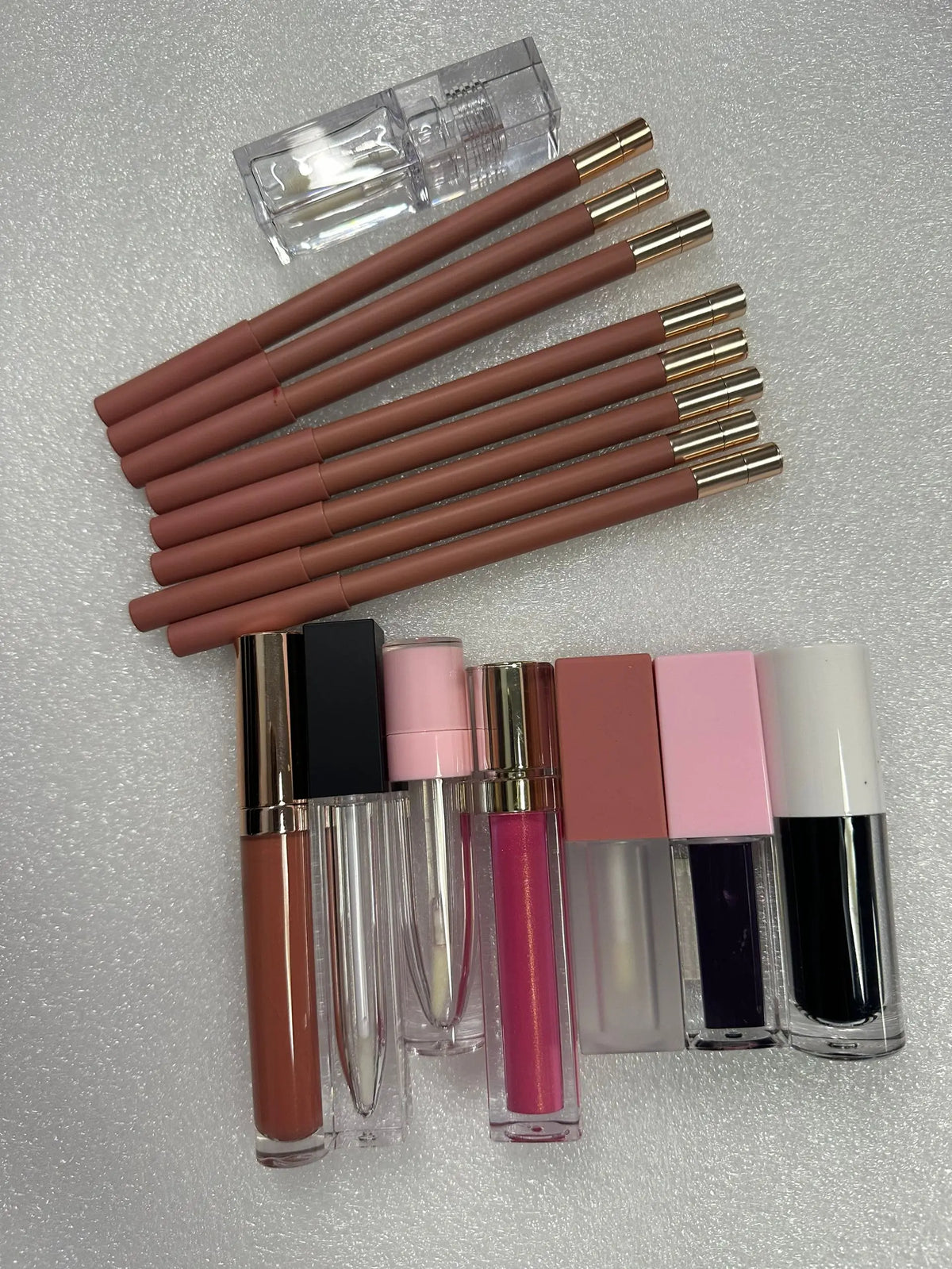 lip kit matte lipstick llipgloss lip liner pencil brown color set pick your own tube lipstick set