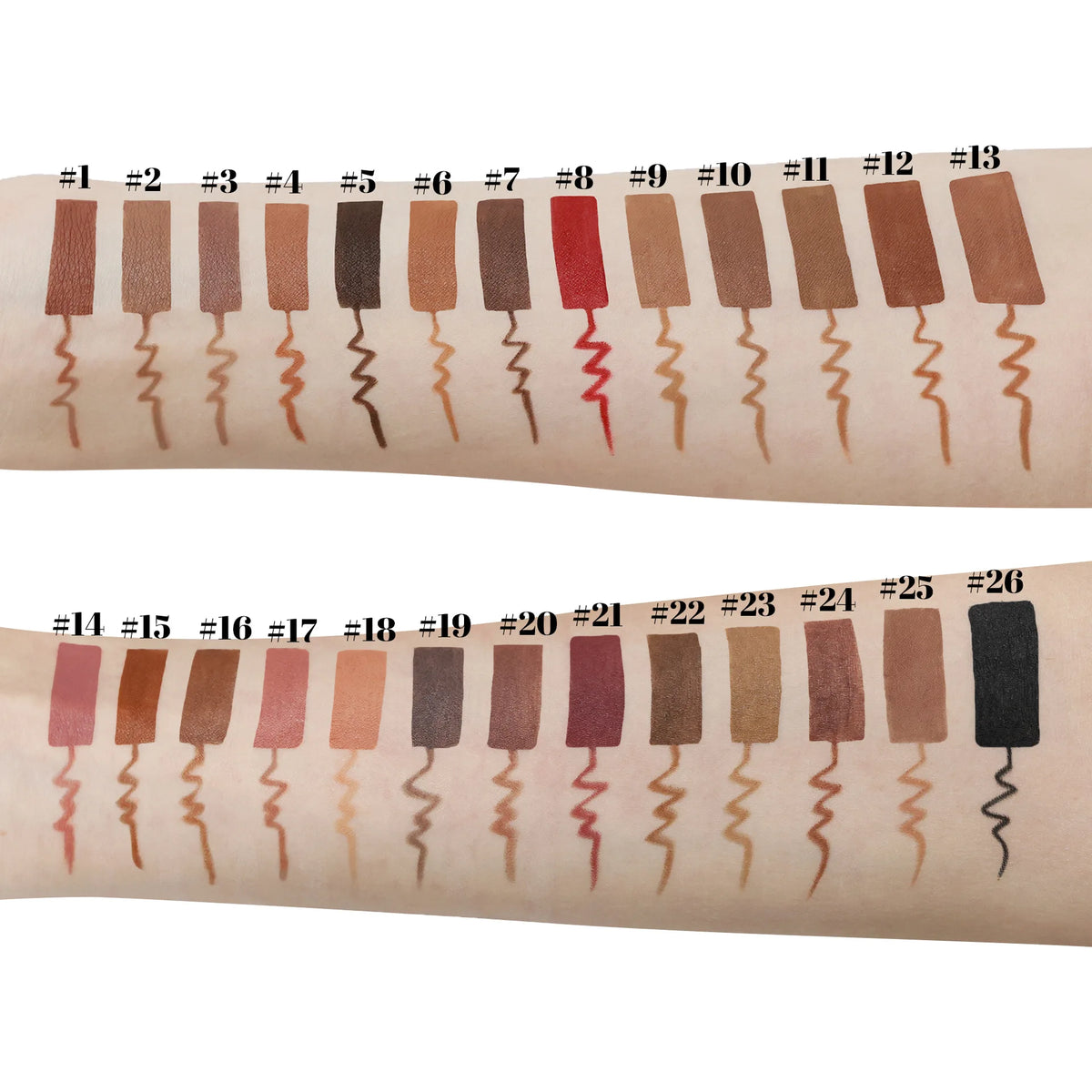 brown lip liner vegan cruelty free waterproof lip liner pencil