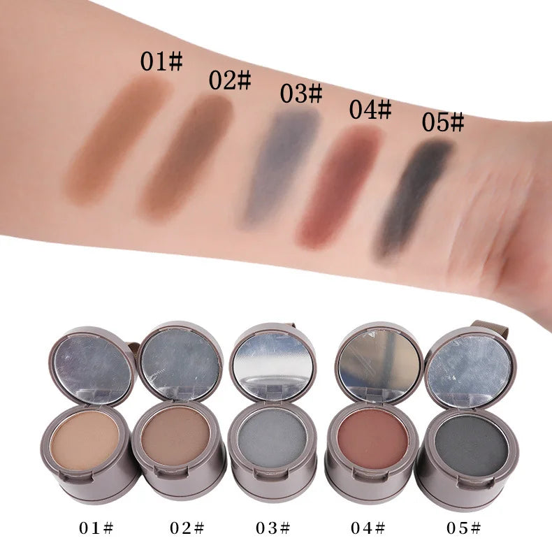 eyebrow hair line filling powder waterproof hairline fluffy thickening shadow powder hair loss concealer powder