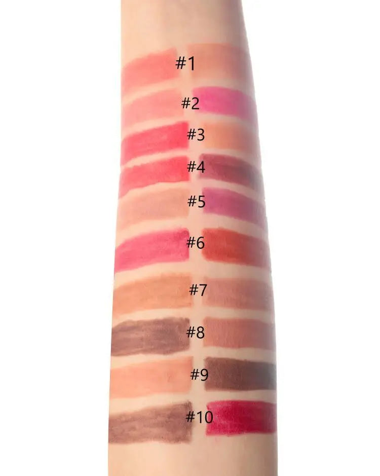 2 in 1 double ended brown lip liner creamy matte lipliner pencil nude lip liners