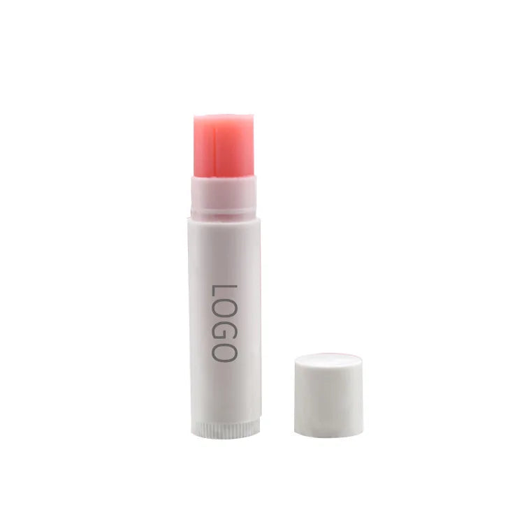 6 colors multi-flavor moisturizing lip care fruity scented white black container lip balm