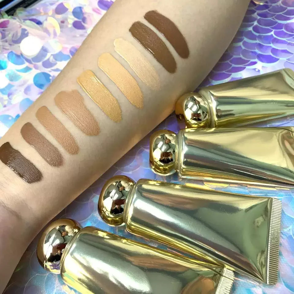 makeup vegan foundation liquid full cover long lasting matte waterproof make up foundation