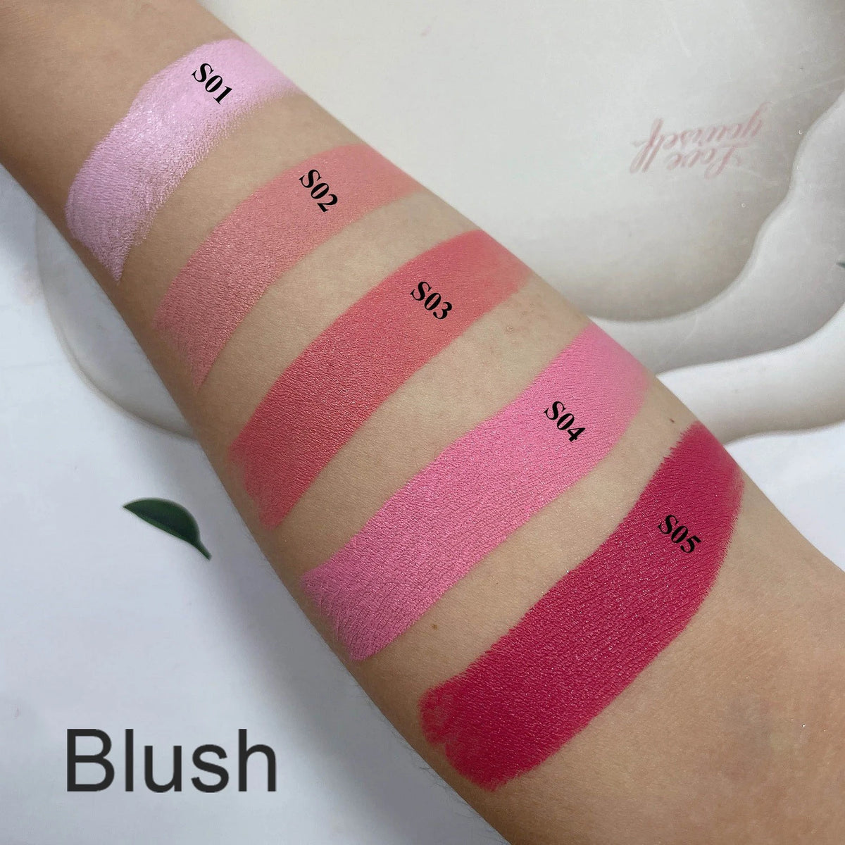 contour blush highlighter stick waterproof face makeup high pigment cream blush highlighter bronzer stick
