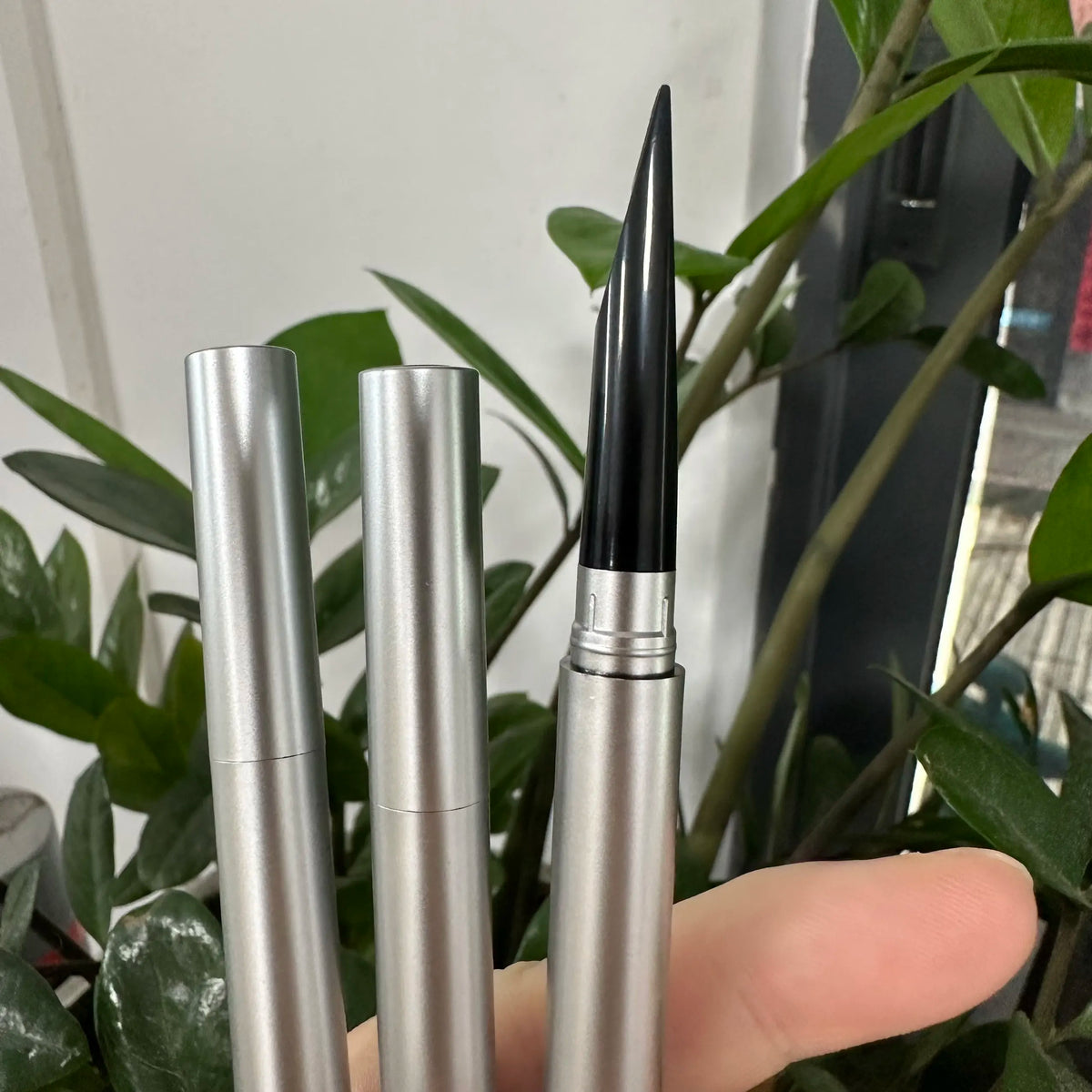 Double-head waterproof eyebrow pencil with brush